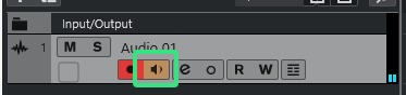 When I speak into my microphone, there is no sound. How can I hear my input signal while recording? When I speak into my microphone, there is no sound. How can I hear my input signal while recording?